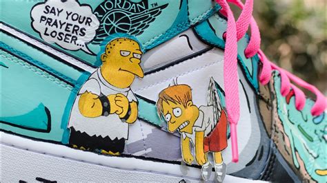 brat simpson wering sperme gucci jordans the s